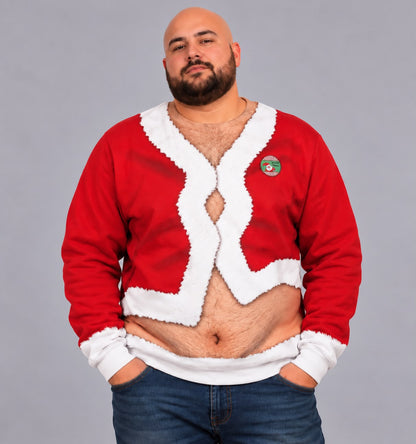 Cheeky Claus™ Funny Christmas Sweater